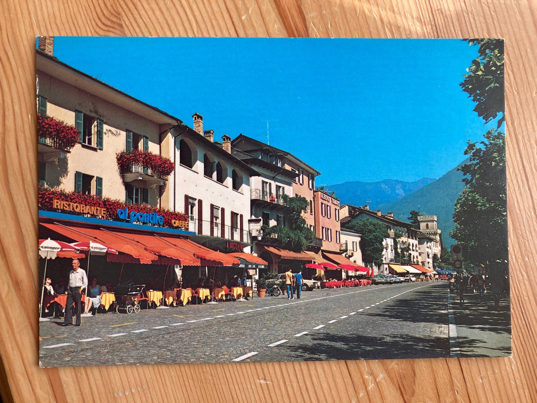 Cartoline postali: Ascona - Lago Maggiore - AK 1983 – Usato da Oberuzwil venduto da Henri09