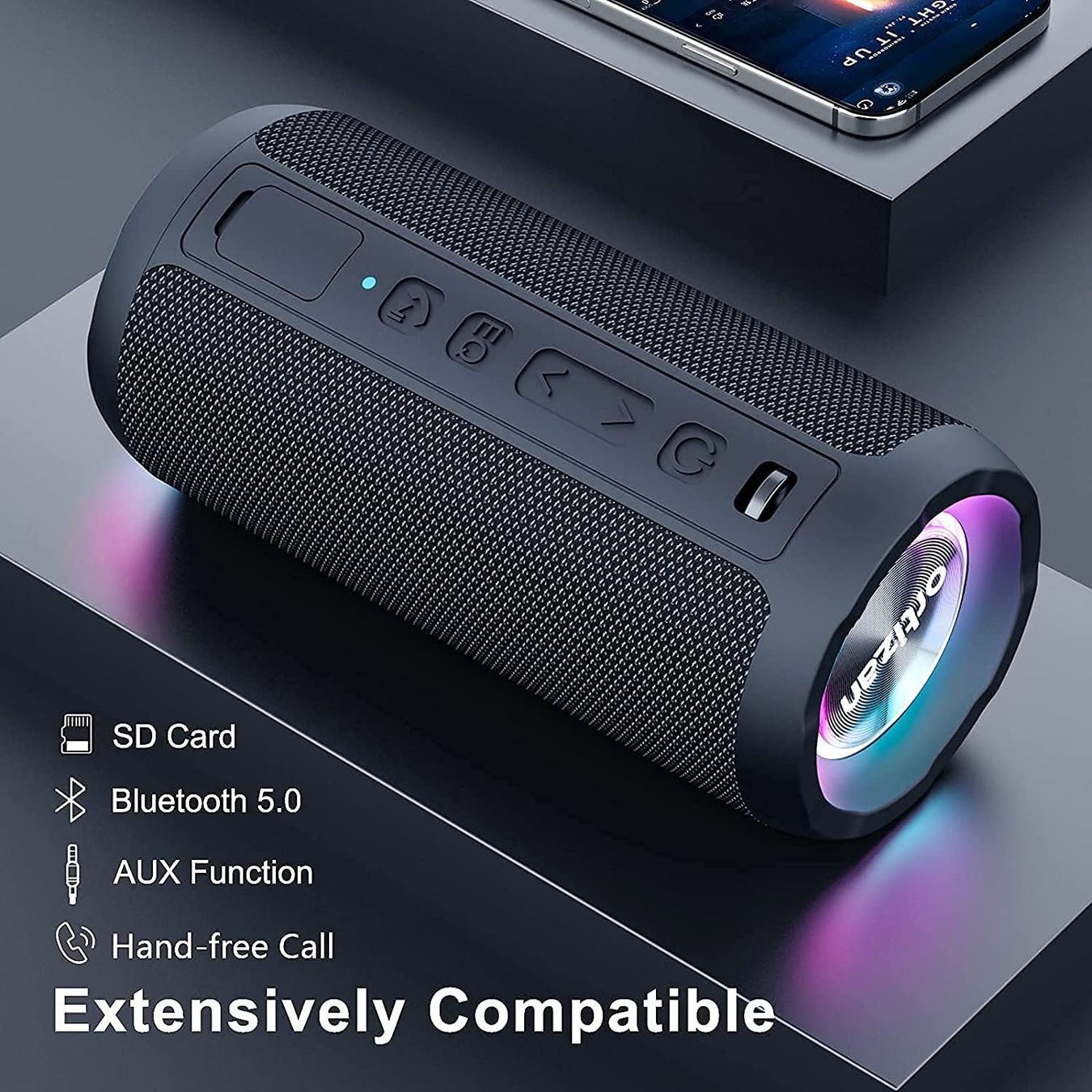 Casse acustiche: Bluetooth Lautsprecher mit Licht LED Effekte 30h Akku Stereo – Nuovo e nell'imballaggio originale da Hundwil venduto da pak_b5sl 3