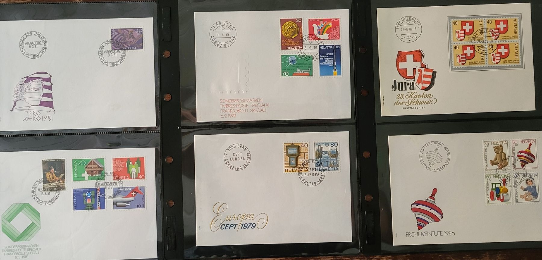 Tutti i francobolli: Erstagsbriefe inkl Ordner 50stk. – Usato da Thun venduto da harry999 4