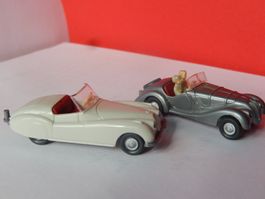 ab  4.--   Wiking - BMW 328 - altes Modell - silber