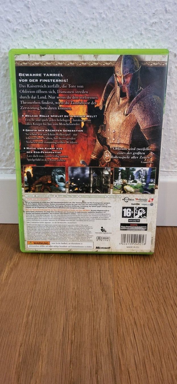 Microsoft Spiele: Xbox 360 - Elder Scrolls Oblivion – Gebraucht aus Münsingen von DigitaleSpielecke 1