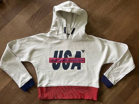 Pullover mit Kapuze Gr. 152 von GUESS