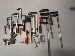 Klemmen Set gebraucht Schraubzwingen