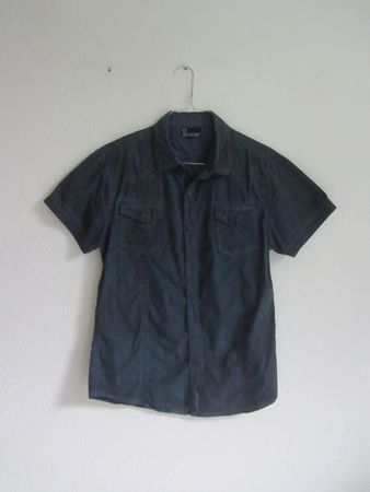 Hemd dunkelblau - M