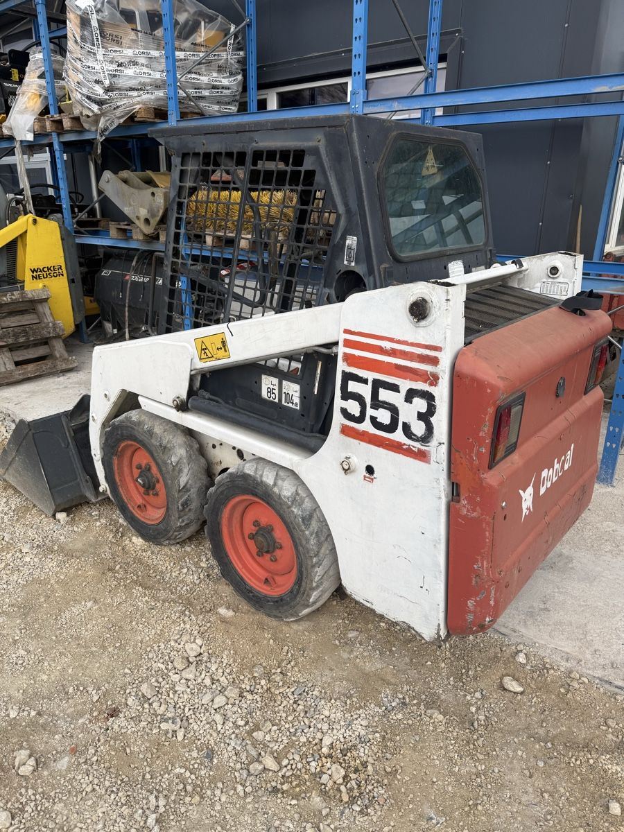 Bobcat Hoflader:  Kompaktlader Bobcat 553 Bagger – Gebraucht aus Niederbipp von baggerch 2