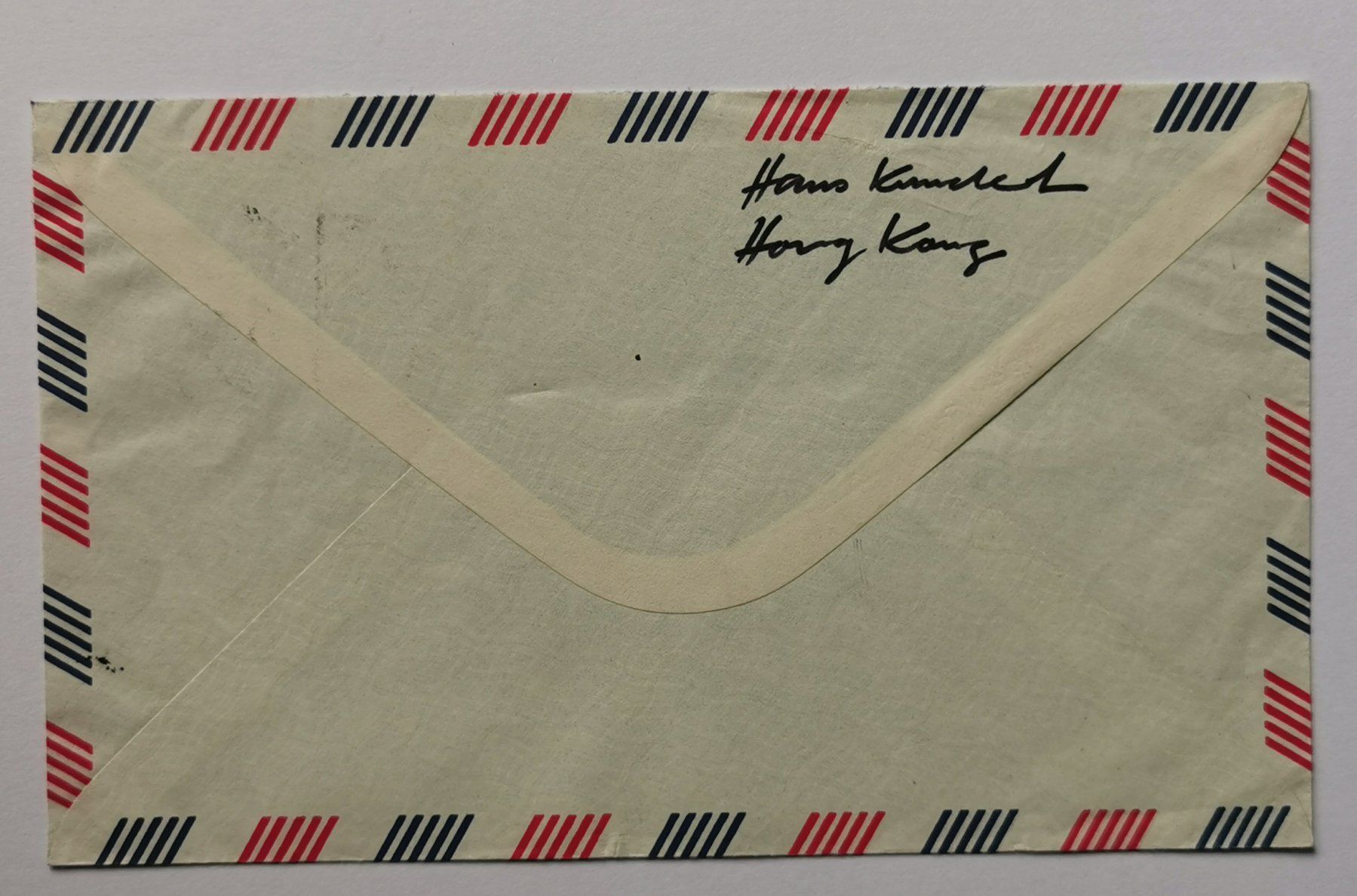 Alle Briefmarken: Hong-Kong-Beleg 1966 – Gebraucht aus Aadorf von Chnorli-Furz 1