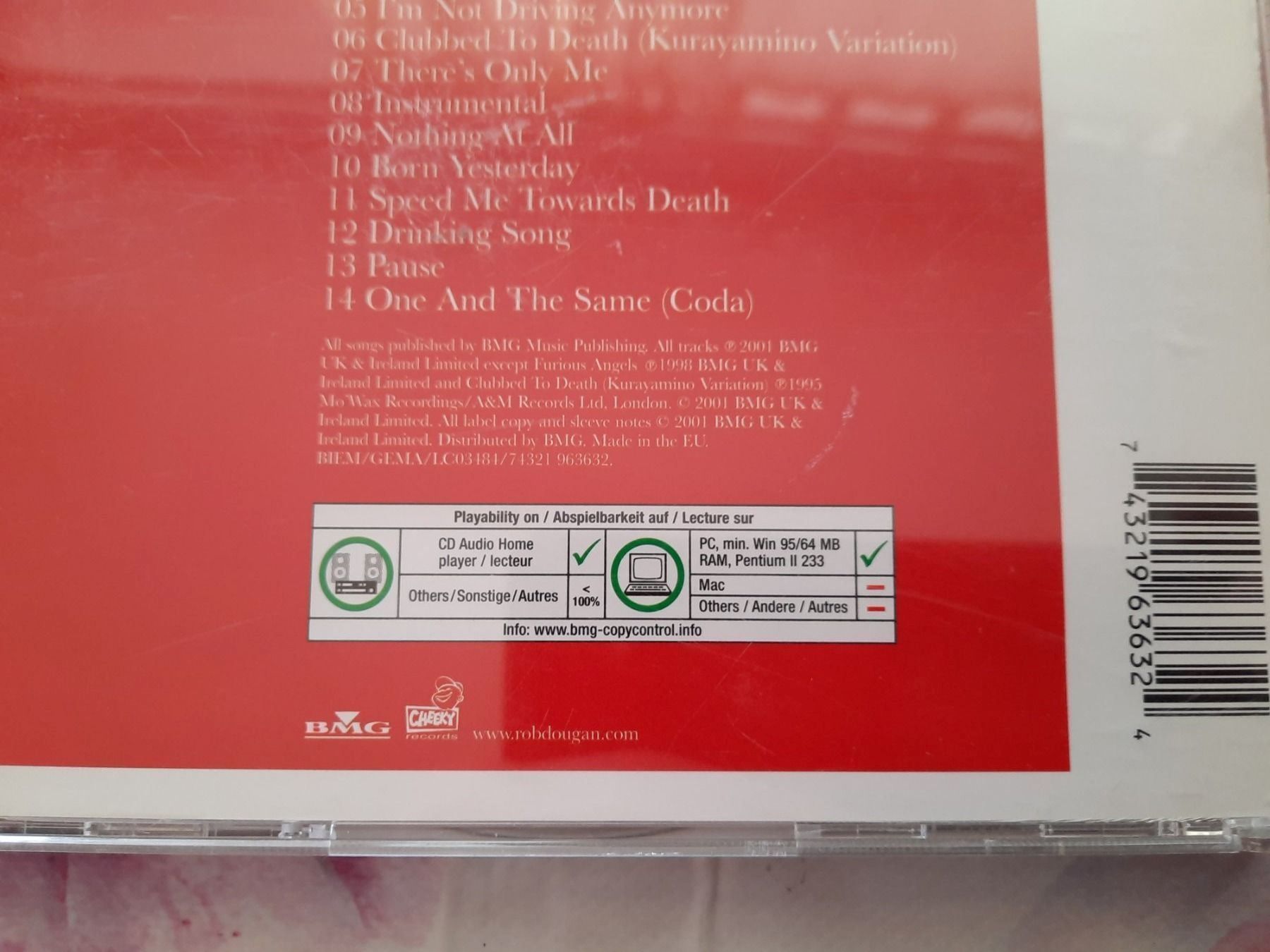 CDs: CD Rob Dougan - Furious Angels – Gebraucht aus Pully von bro_n52j 4