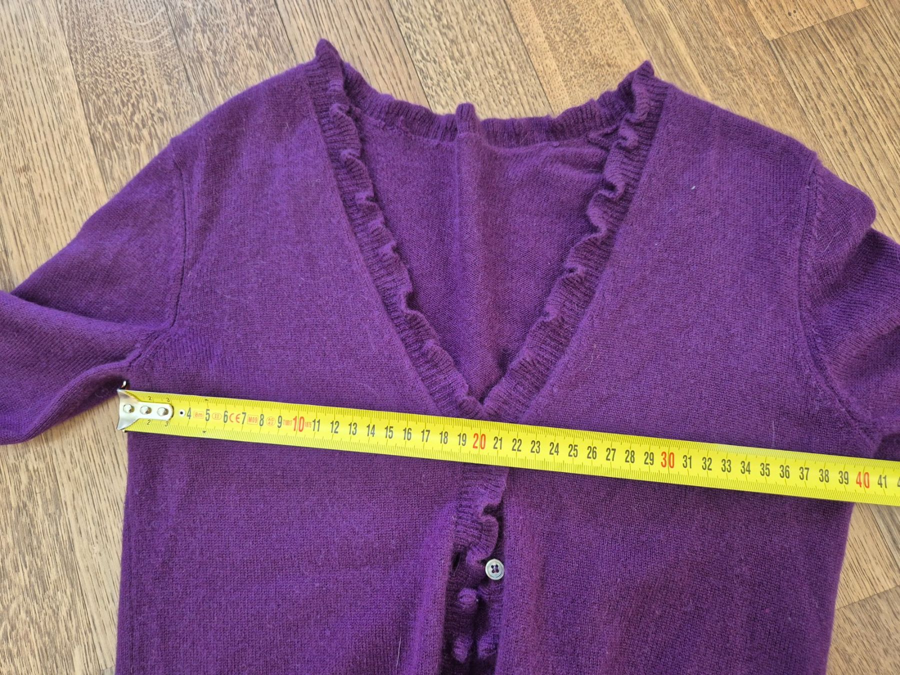 Gilet & Giacche senza maniche: Purple cashmere cardigan – Usato da Zürich venduto da monadiederich 4