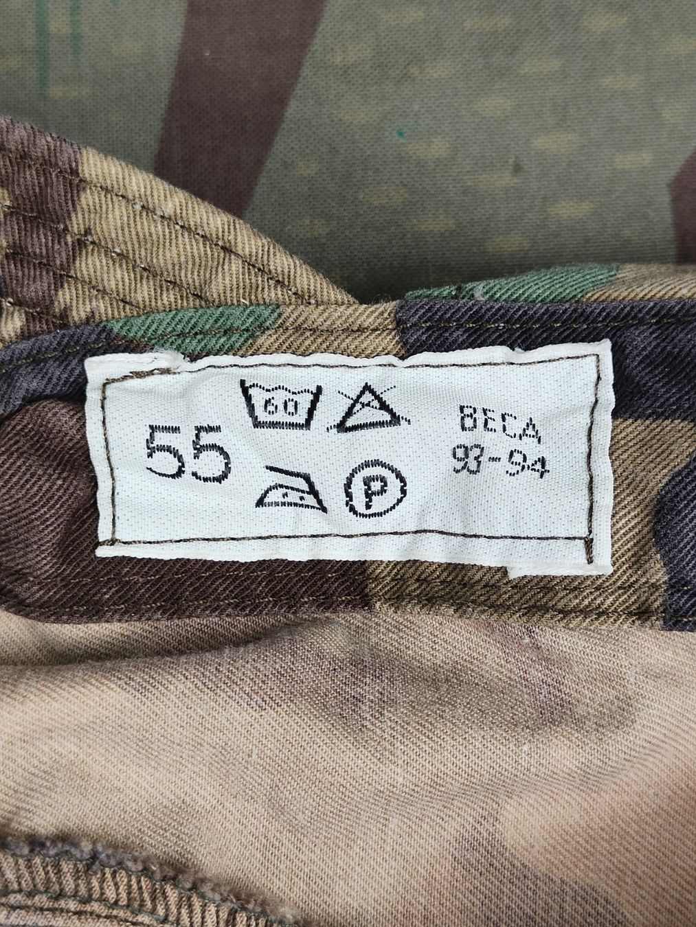 Schweizer Armee Uniformi: TAZ Ord. 1990 Mütze, Grösse 55 – Usato da Bauma venduto da SwissMilitaria 2