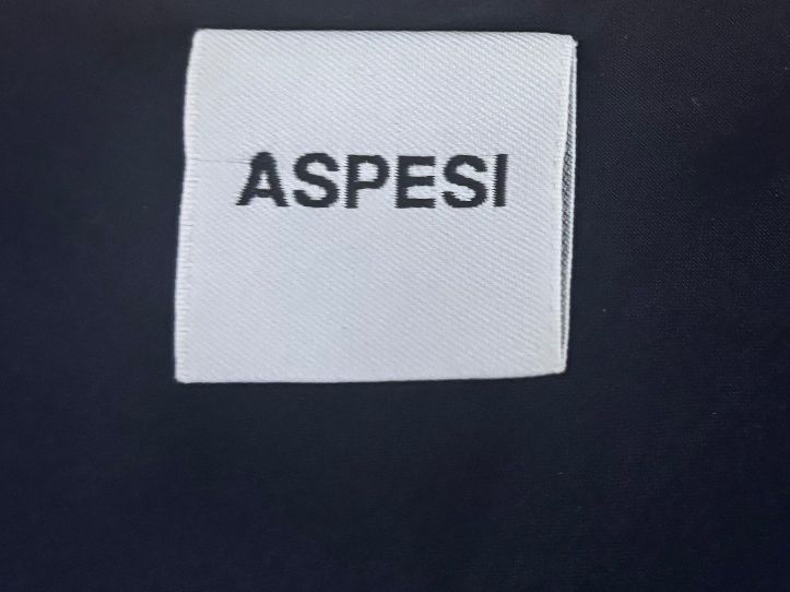 Aspesi Robes: ASPESI Kleid dunkelblau aus Seide – Neuf (Voir description) à Affoltern am Albis par b-arte 1
