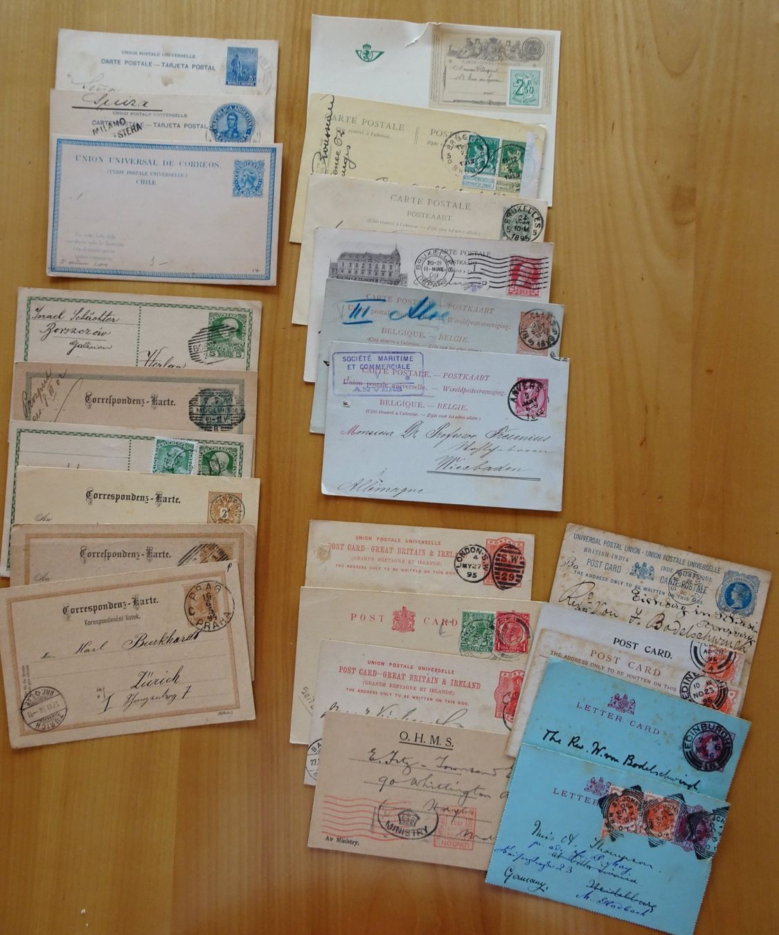 Cartoline postali: Postkarten ganze Welt – Usato da Feldbrunnen venduto da MarcusSO 4