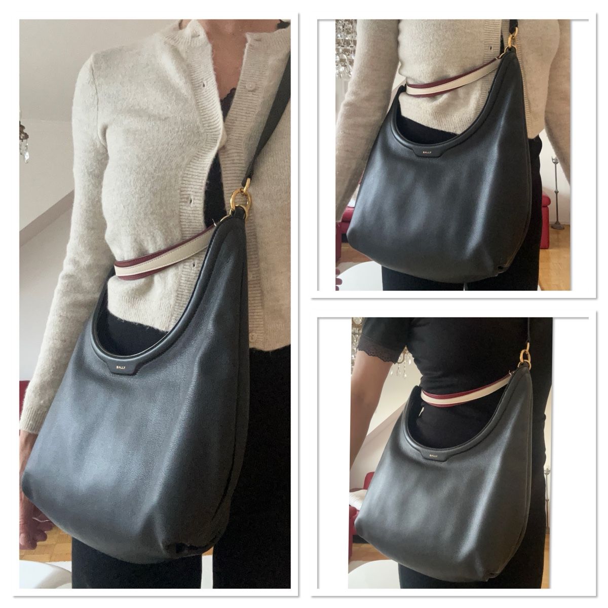 Bally Borse da donna: BALLY CODE HOBO black Size 1, wenig getragen – Usato da Möhlin venduto da seerose6 2