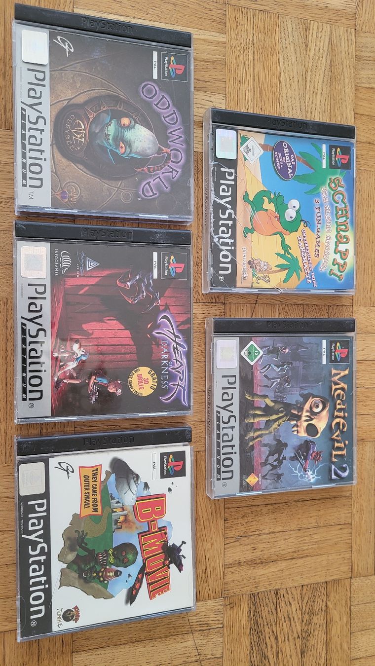Giochi: Playstation 1 Spiele Sammlung 5x Kompl.! – Nuovo (secondo la descrizione) da Biel/Bienne venduto da Retrohr