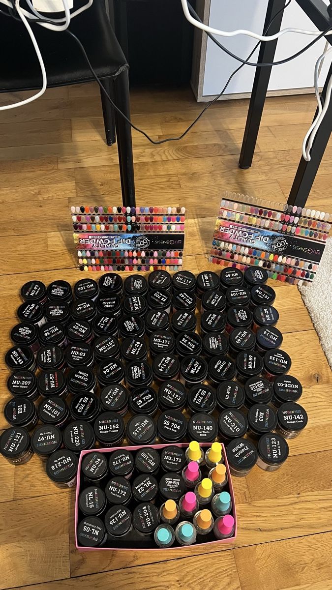 Nagellack: Set Nagel Pulver Dip System Nugenesis – Neu (gemäss Beschreibung) aus Saas Fee von claudiofcp
