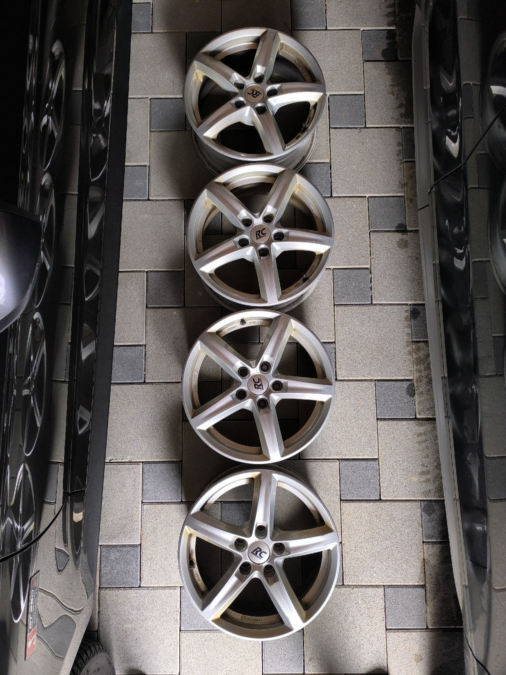 Felgen: Jantes RC Design RC24 Titan Metallic – Gebraucht aus Dompierre FR von F.Blanco 1