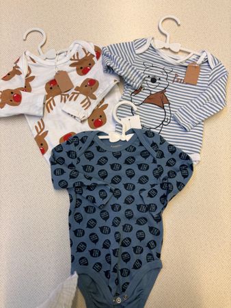 3 Baby Bodys Lupilu Disney Grösse 62/68 neuwertig