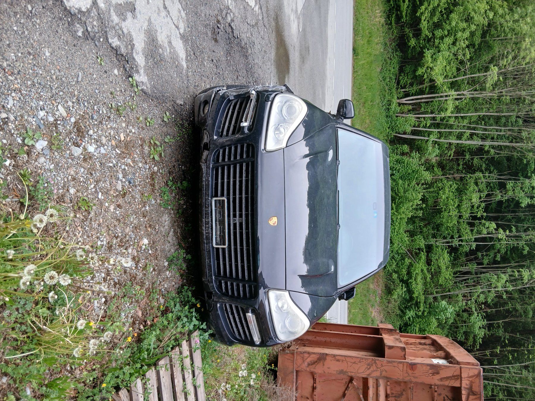 Porsche Automobili: Porsche cayenne turbo 500 cv unfall – Usato da Castasegna venduto da Dodone1982