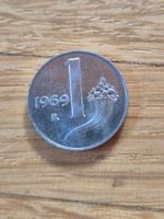 Italien - 1 Lire 1969 unz. - selten - hoher Kat.!