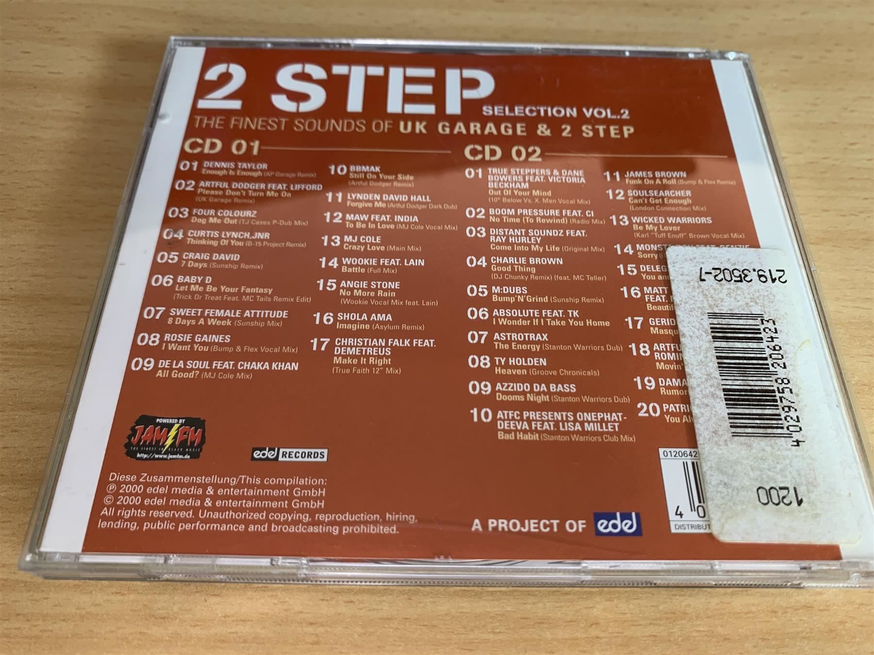 CD: 2 Step Selection Vol.2 (The Fines - 2 CD – Usato da Rikon im Tösstal venduto da Alpenmutz 1