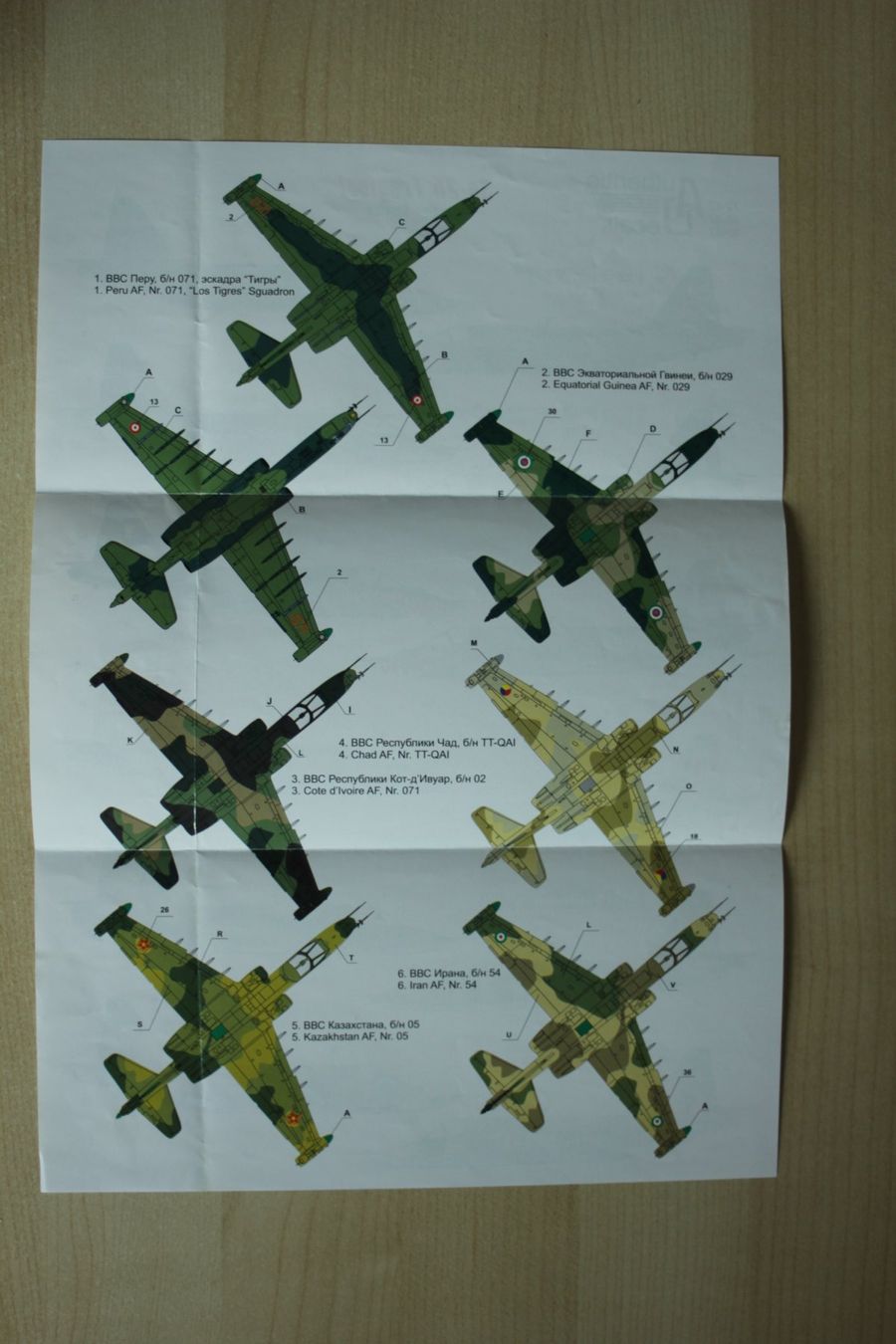 Modellbausätze & Standmodelle: Decals 1/72 - Su-25 Frogfoot, von Authentic Decals – Neu (gemäss Beschreibung) aus Koppigen von F4Fan 1