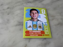 Panini FIFA Fussball WM 2026 Sticker Enzo Fernandez ARG 8