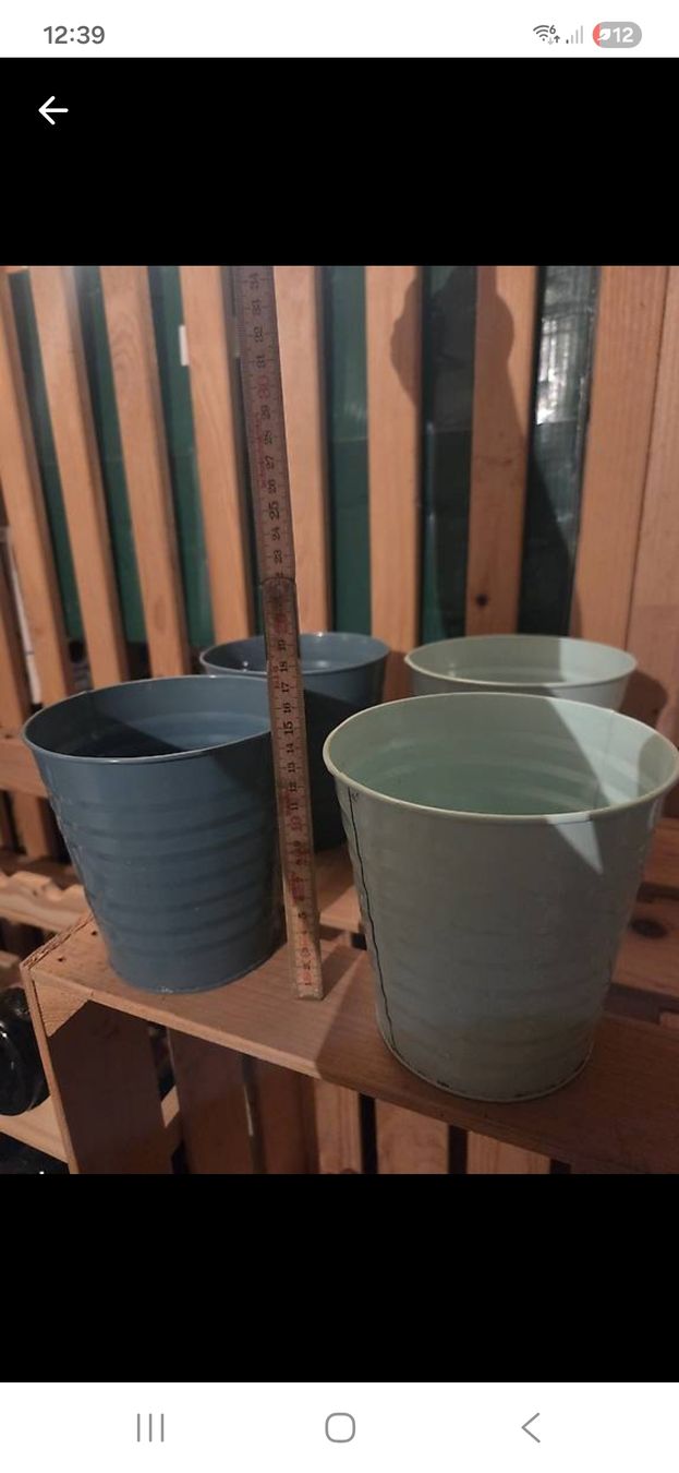 Blumentöpfe: Blumentöpfe 4er Ø 16cm – Gebraucht aus Thun von Jaso8