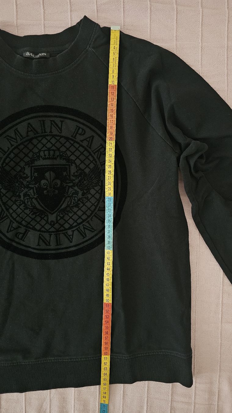 Balmain Maglioni & Felpe: Balmain Paris Sweatshirt, Grösse L, Schwarz – Usato da Steinmaur venduto da Kiki_m240 2