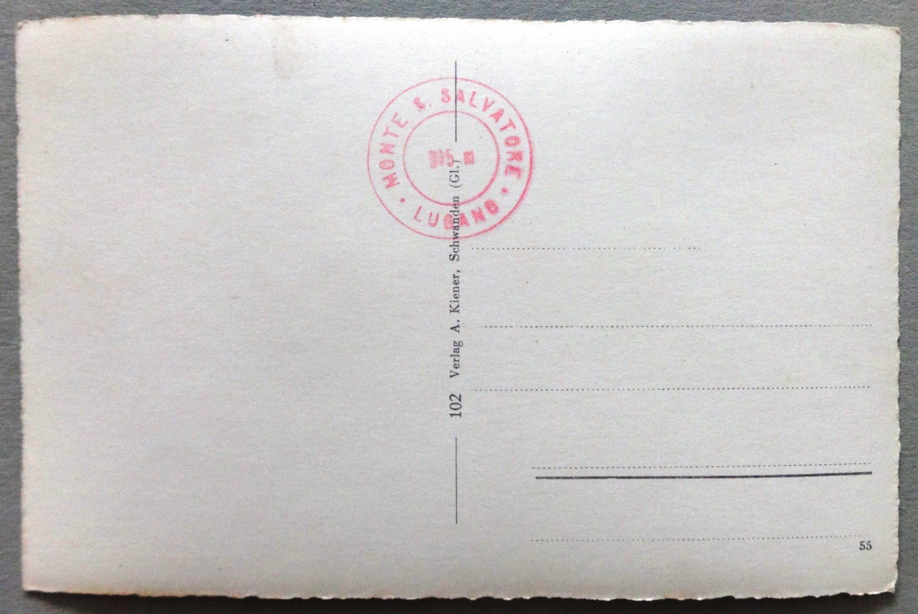 Cartoline postali: Lugano - Monte S. Salvatore – Usato da Fétigny venduto da Billy2miny 1