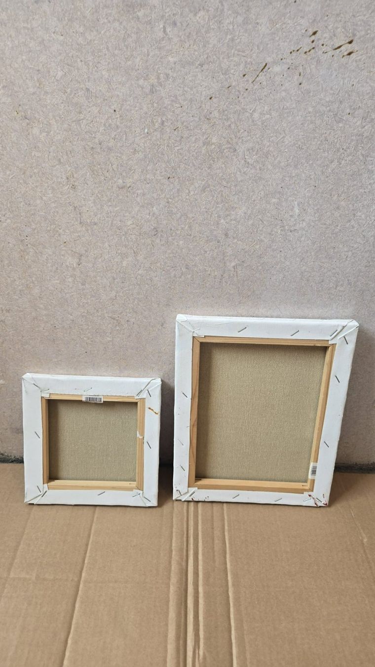 Dipinti: 2er Set abstrakte Gemälde, Originale von P. Tschonz – Usato da Kriens venduto da Buli1997 3