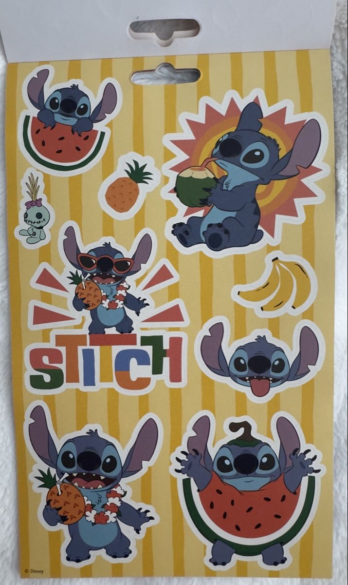 Aufkleber: Stitch Gift Decorate Set Stickers -  NEW! – Neu und originalverpackt aus Sins von sum_lv6d 3