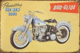 Rusty Blechschild-HARLEY 1958 DUO-GLIDE