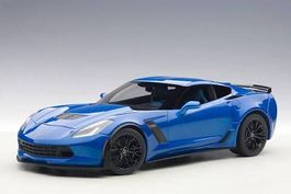 CORVETTE C7 Z06 2014 LAGUNA BLUE 1:18 AUTOART