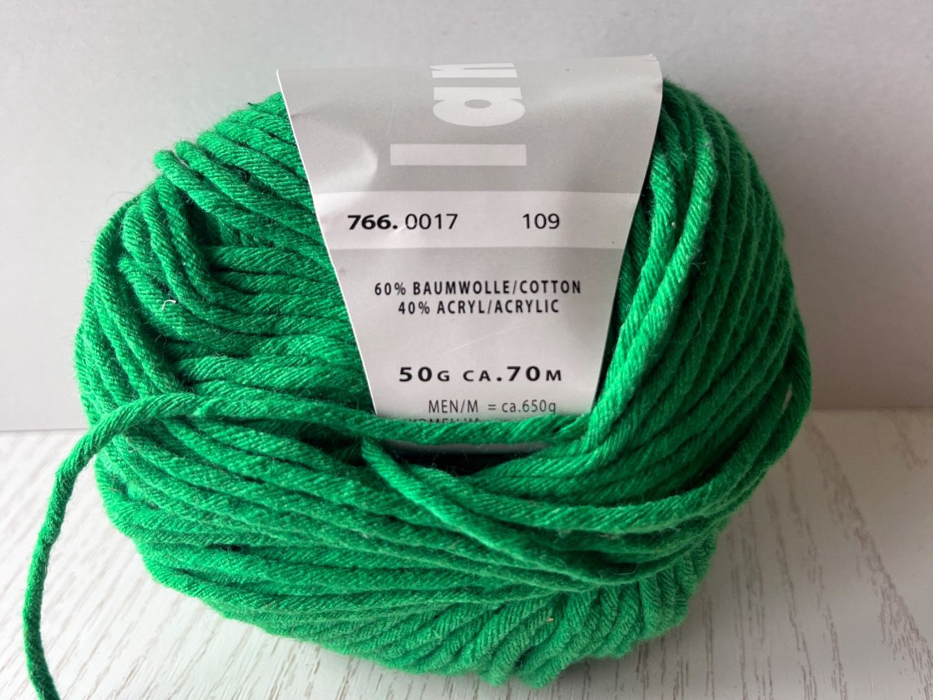 Lana: 1 Knäuel Cotone Lang Yarns – Nuovo e nell'imballaggio originale da Büsserach venduto da bor_s88m 1