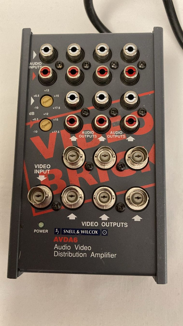 Amplificatori: Snell & Wilcox AVDA6 Audio Video Distribution Amplifier – Usato da Dietikon venduto da Rima57