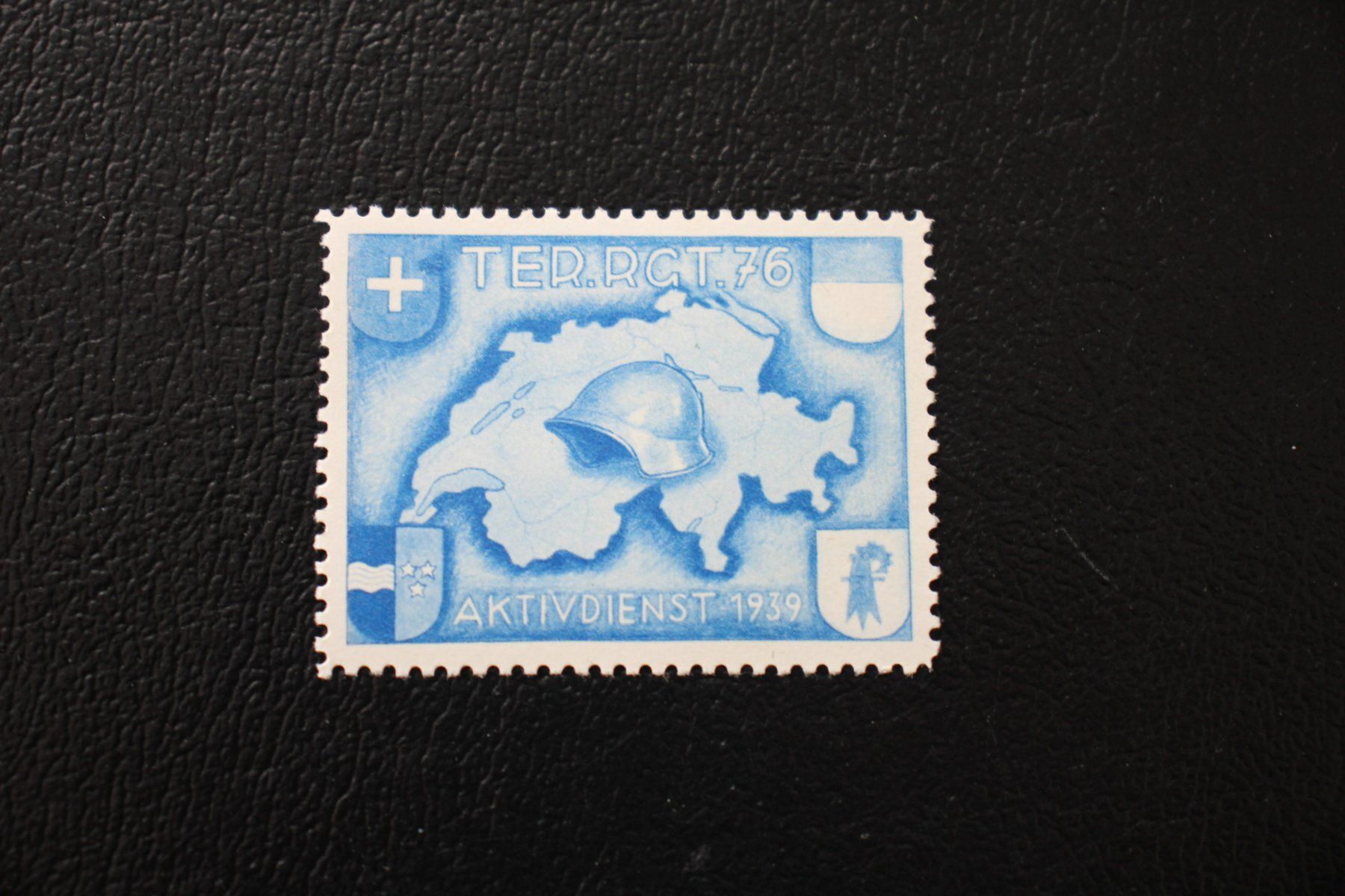 Tutti i francobolli: TER.RGT. 76 AKTIVDIENST 1939 – Usato da Wiedlisbach venduto da Hrudolfo