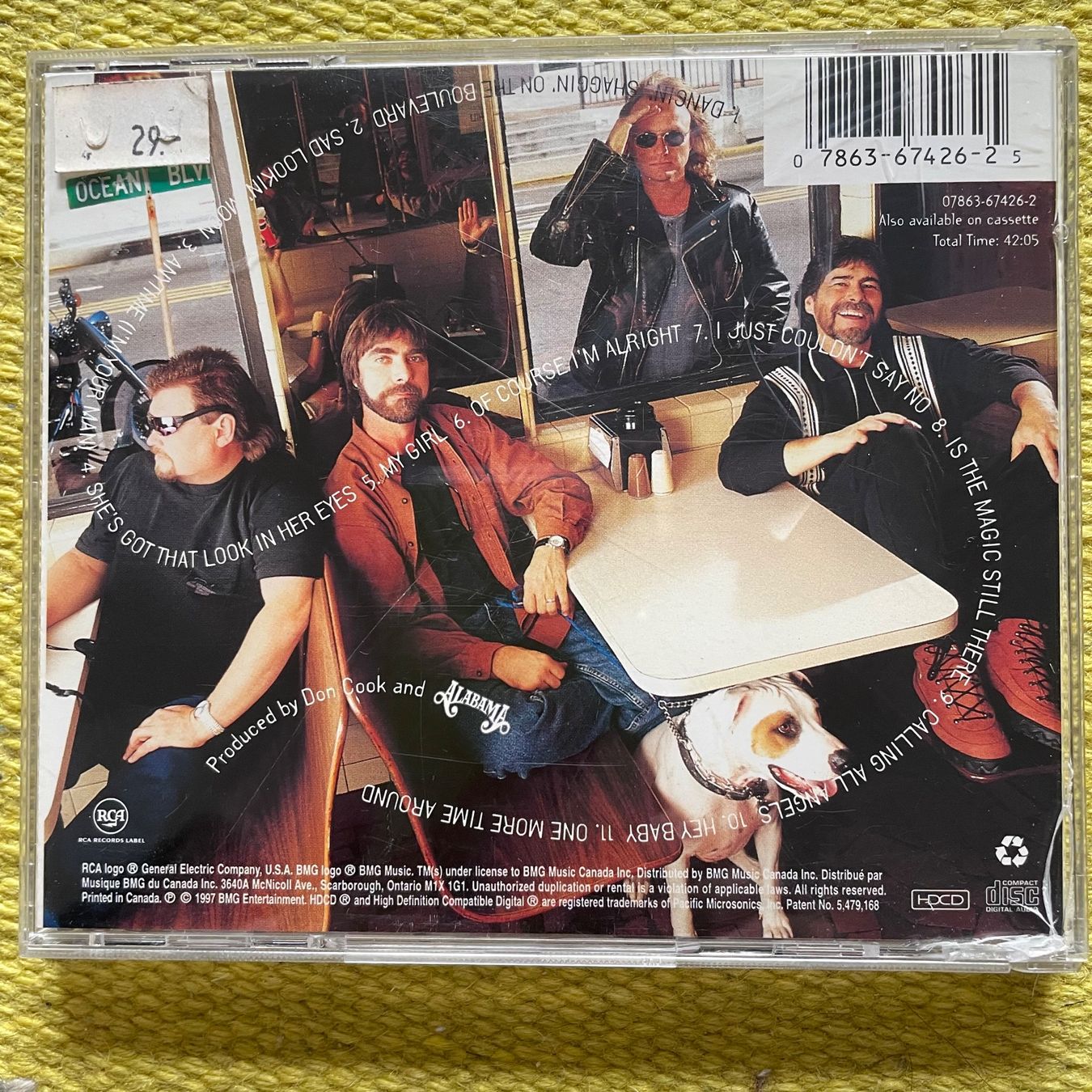 CD: ALABAMA-DANCIN ON THE BOULEVARD – Usato da Rorschacherberg venduto da CD-Roli 1