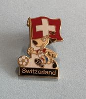 Schweiz Pin/Anstecker - Fussball Maskottchen - Rarität!