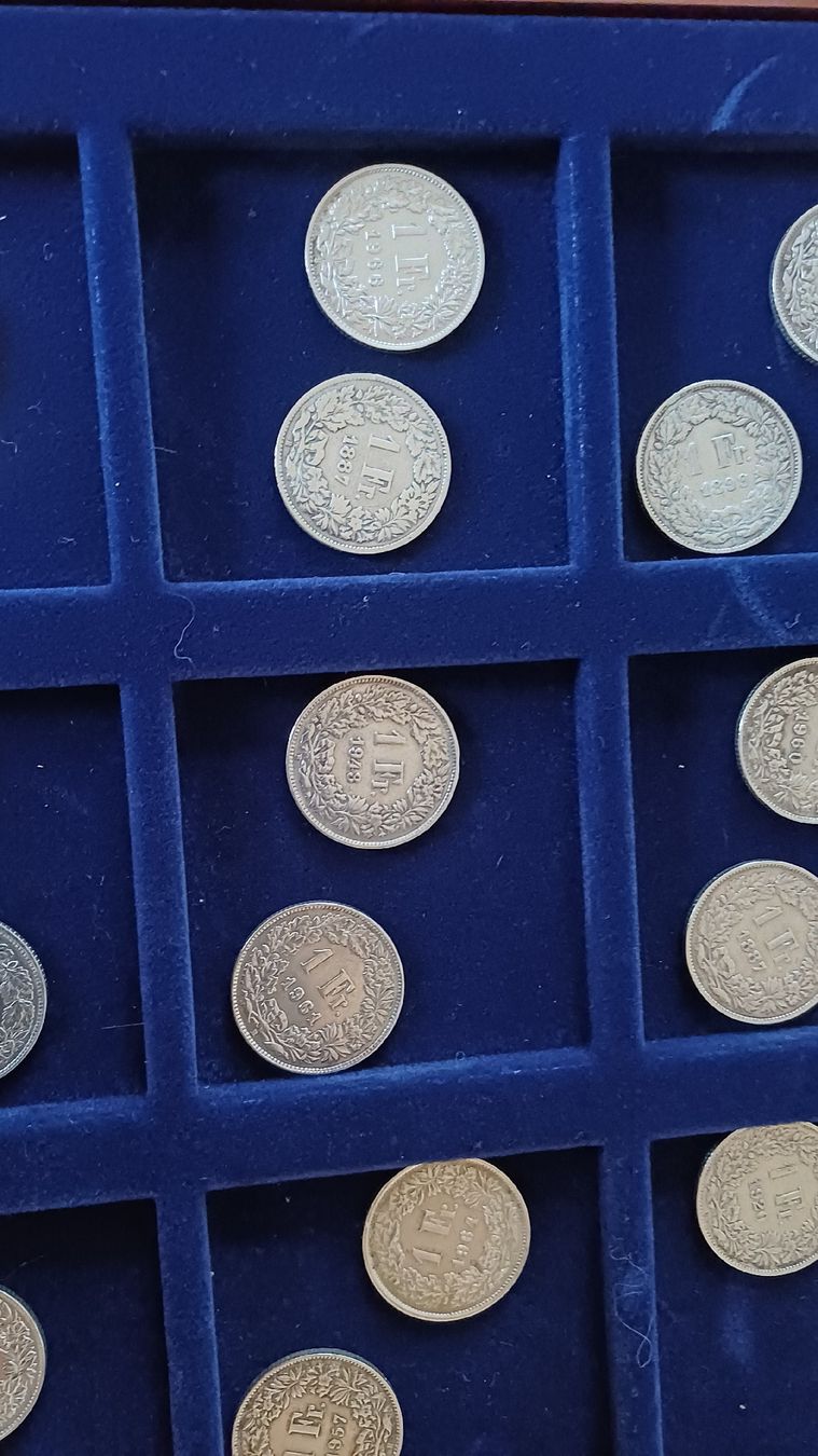 Alle Münzen: 20 Stück Silberfränkler Top Zustand – Gebraucht aus Flawil von Naphtali 4