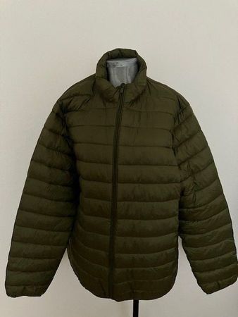 Doudoune légère kaki, idéale pour la mi-saison - Taille 2XL