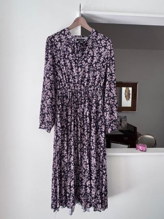 Robe longue à fleurs JU & PA S/M