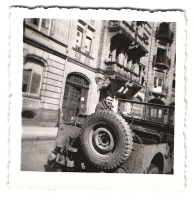Fotografie &  Plakate: 4 Fotografien Auto, Willys Jeep, Amerika – Gebraucht aus Berlin von bartko-reher 1