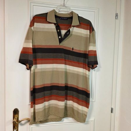 Herren Poloshirt gestreift – Polo Graph 2XL/3XL