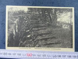 ARMEE SCHWEIZ GRENZBESETZUNG 1914 DETACHEMENT SCHÜTZENGRÄBEN