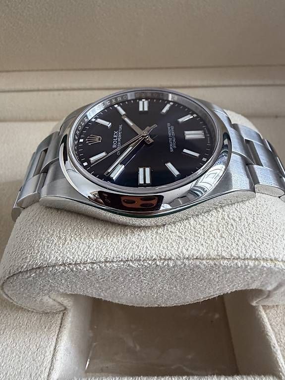 Rolex Orologi: Rolex Oyster Perpetual 41 Blau – Usato da Zürich venduto da timeio-swapwatch 5