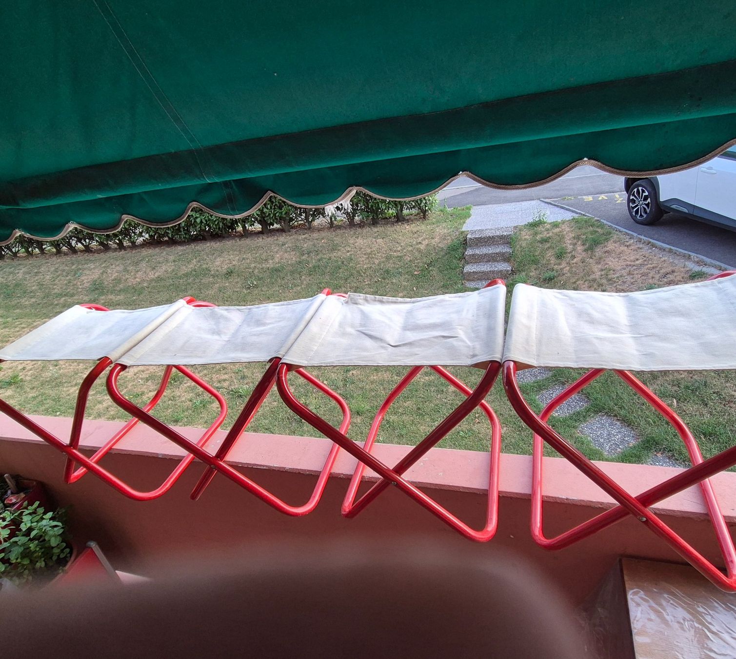 Sedie: Campingstühle 4 Stück – Usato da Monthey venduto da McAuthor