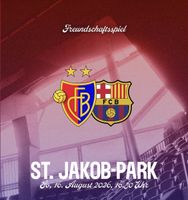 2x Ticket FC Basel - FC Barcelona nebeneinander Sektor G8