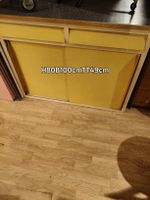 Gelbes Retro Kelko Sideboard, Schweiz 1960er Jahre