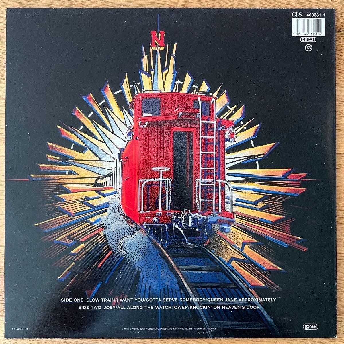Schallplatten: Bob Dylan & The Dead - Same / 1. NL-Press. 1989 - TOP – Gebraucht aus Gais von soundcave57 1