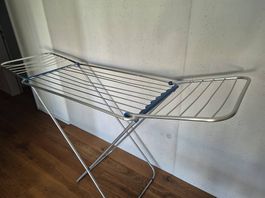 Wäscheständer Aluminium  gross, stabil & platzsparend