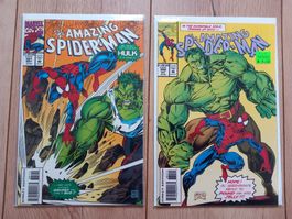 Amazing Spider-Man Vol. 1 #381 & #382 (Marvel / mit Hulk)
